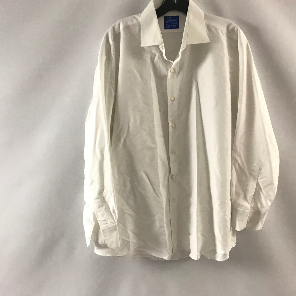 Formal Shirts Men's Casual Button Down Shirt White